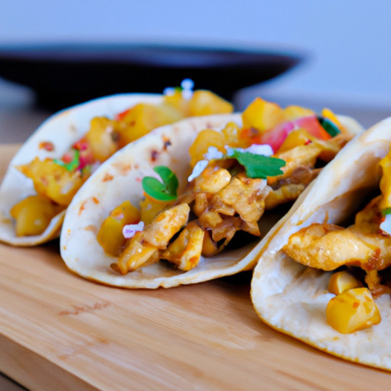Savor the Flavor: Garlic Infused Chicken Tacos Recipe