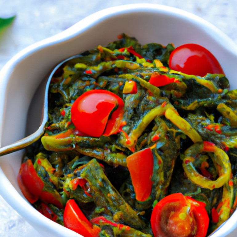 Savory Spinach and Tomato Delight