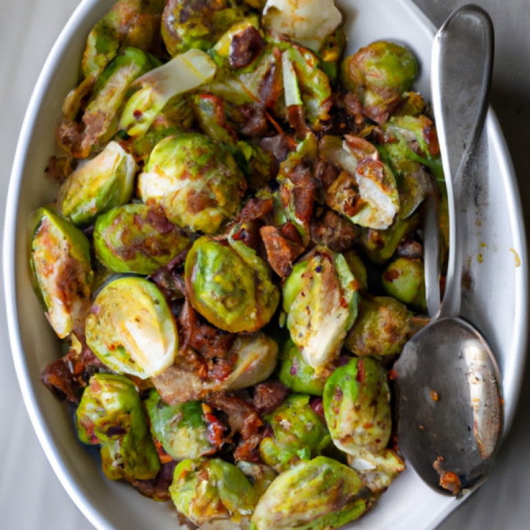Savory Southern Brussels Sprouts with Bacon - A Flavorful Twist