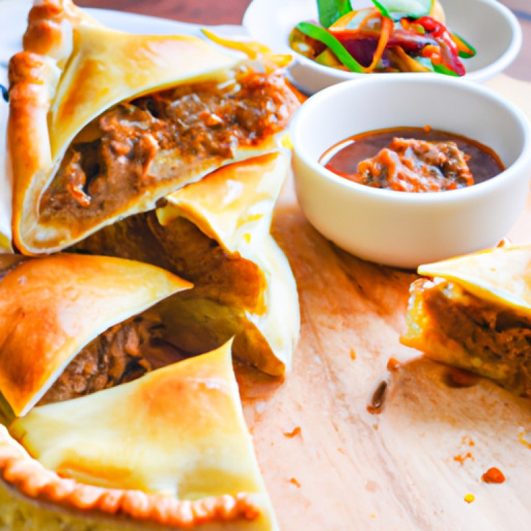 Savor the Flavors: Zesty Harissa Meat Pies