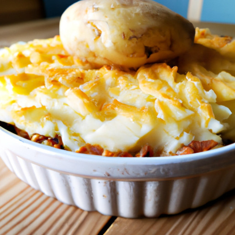 Ultimate Loaded Mashed Potato Bake: A Delectable Twist