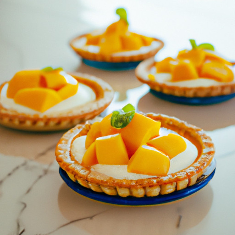 Creamy Mango Tarts: A Luscious Delight