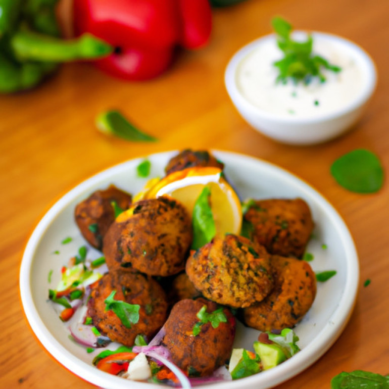 Crispy Falafel Bites: A Delicious Pan-Fried Treat