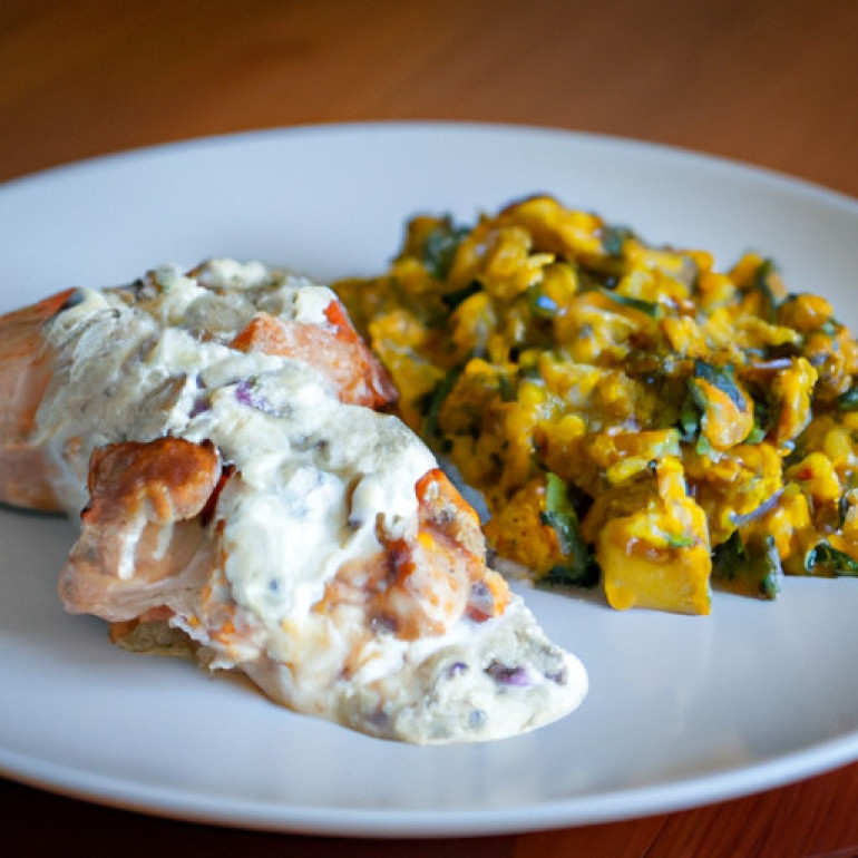 Delicious Creamy Chipotle Chicken Thighs with Sautéed Squash Recipe