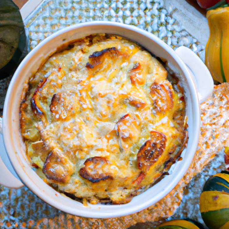 Savory Cheesy Squash Bake: A Delicious Twist on a Classic Dish