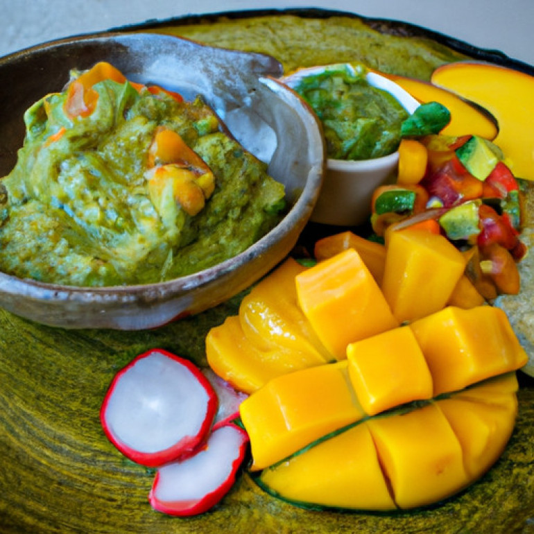 Tangy Mango Tomatillo Guacamole: A Refreshing Twist