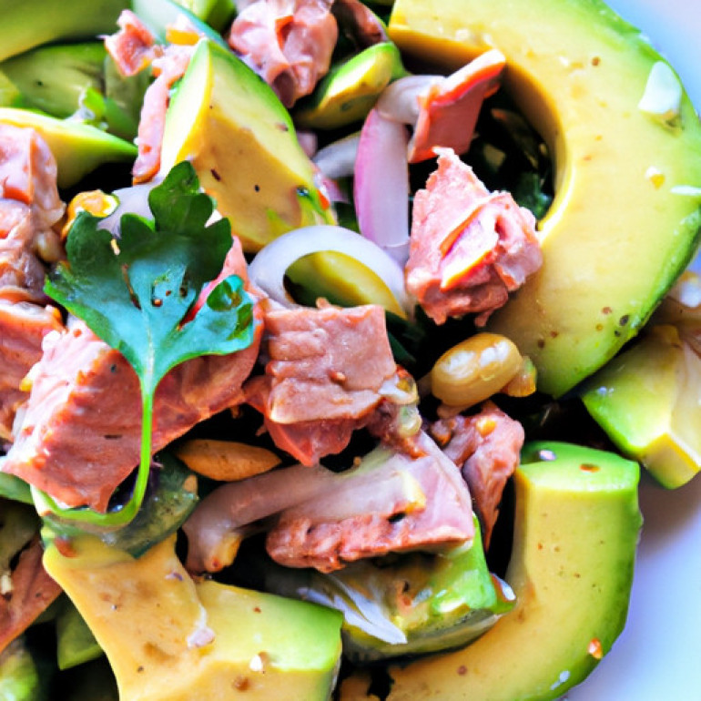 Savor the Flavor: Hearty Tuna Avocado Salad Recipe