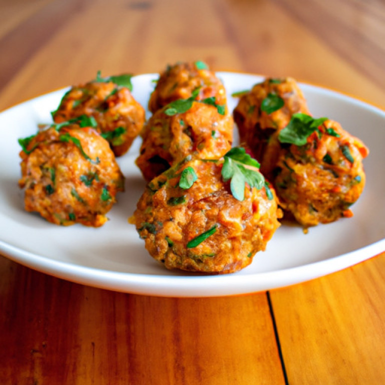 Savory Buffalo Chicken Meatballs Recipe