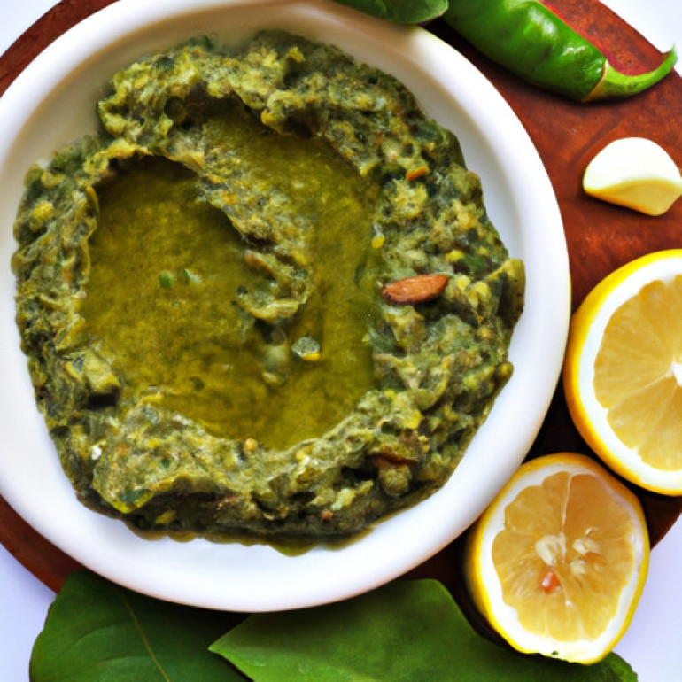 Delicious Green Sauce Recipe by Ali