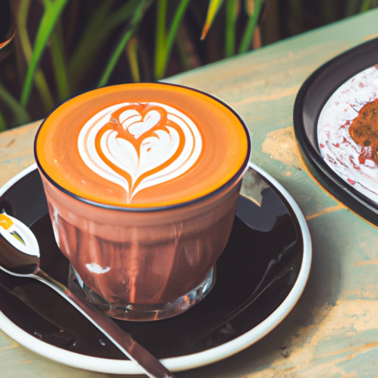 Sip on a Decadent Dairy-Free Mocha Latte