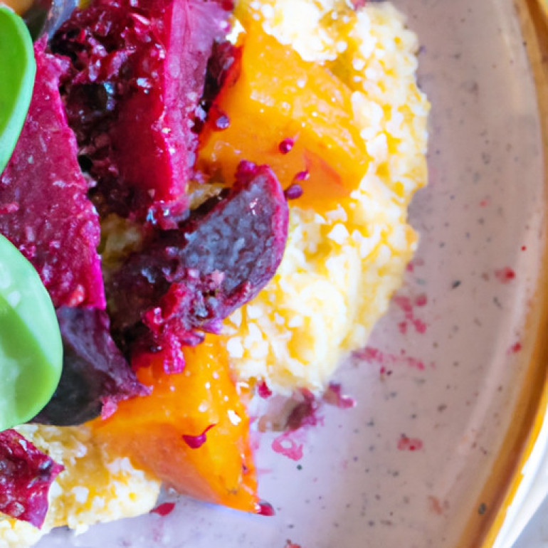 Savory Roasted Butternut Squash & Beet Couscous - A Flavorful Twist