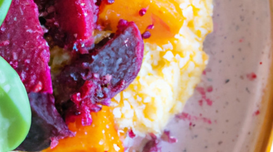 Savory Roasted Butternut Squash & Beet Couscous - A Flavorful Twist
