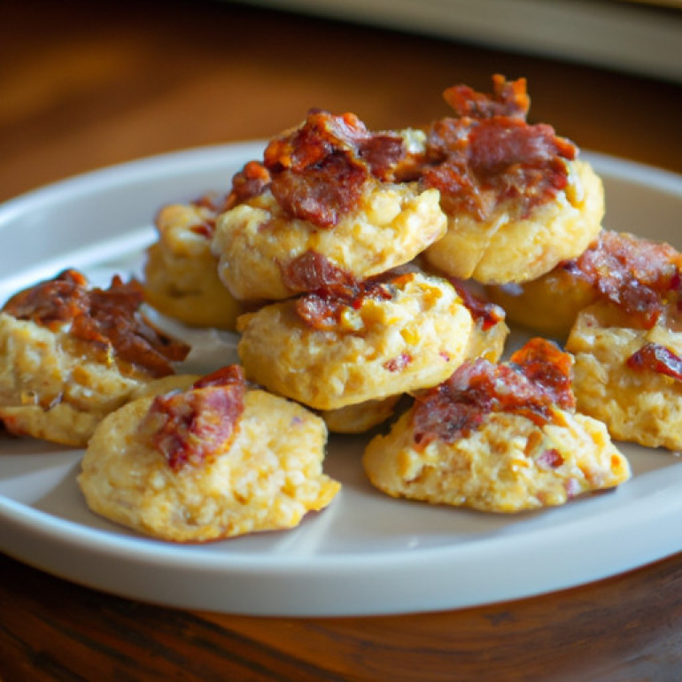 Ultimate Cheesy Bacon Biscuits: A Delicious Twist!