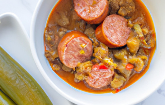 Savory Sausage and Chicken Gumbo: A Speedy Recipe for Flavorful Comfort