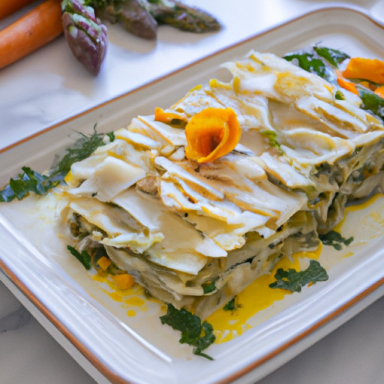 Creamy Vegetable White Lasagna: A Delicious Twist!
