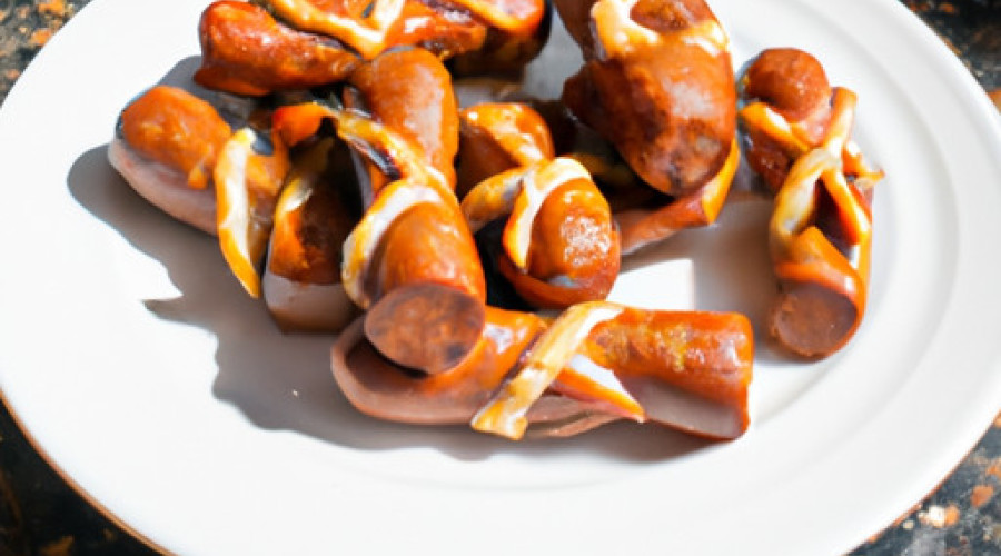 Savory Bratwurst Pretzel Appetizers