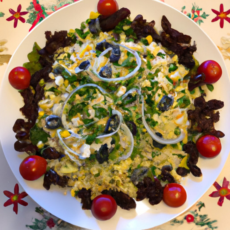 Festive Holiday Pasta Salad Recipe