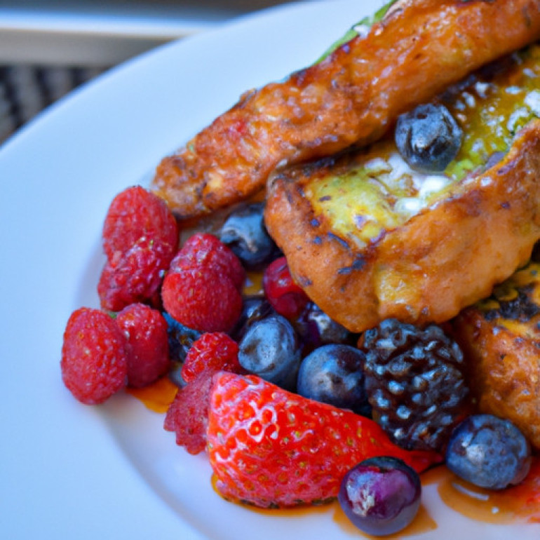Berry-licious French Toast with a Natural Sweet Twist