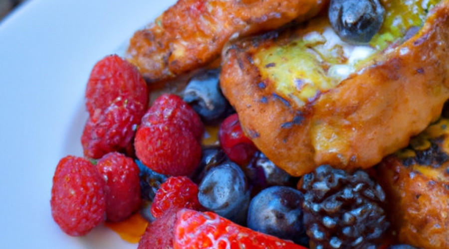 Berry-licious French Toast with a Natural Sweet Twist