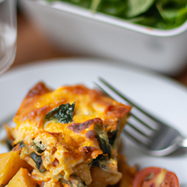 Savory Veggie and Egg Bake: A Delicious Twist on a Classic Dish