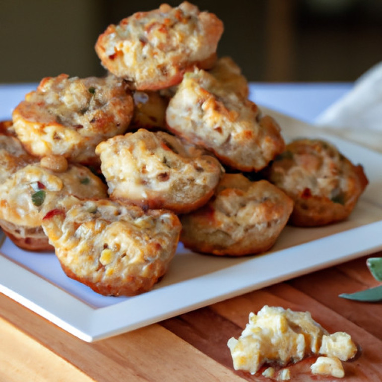 Irresistible Sausage & Cheese Oat Muffins Recipe for a Flavorful Bite