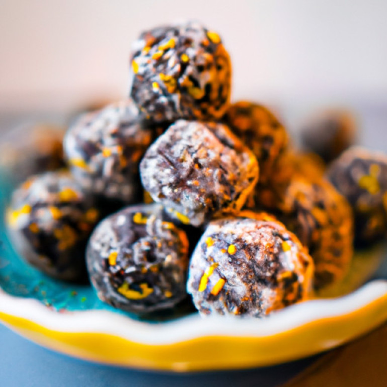 Irresistible Vegan Chocolate Almond Bliss Balls - Easy Recipe