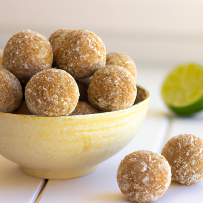 Tropical Coconut Lime Rum Balls: A Burst of Caribbean Flavor
