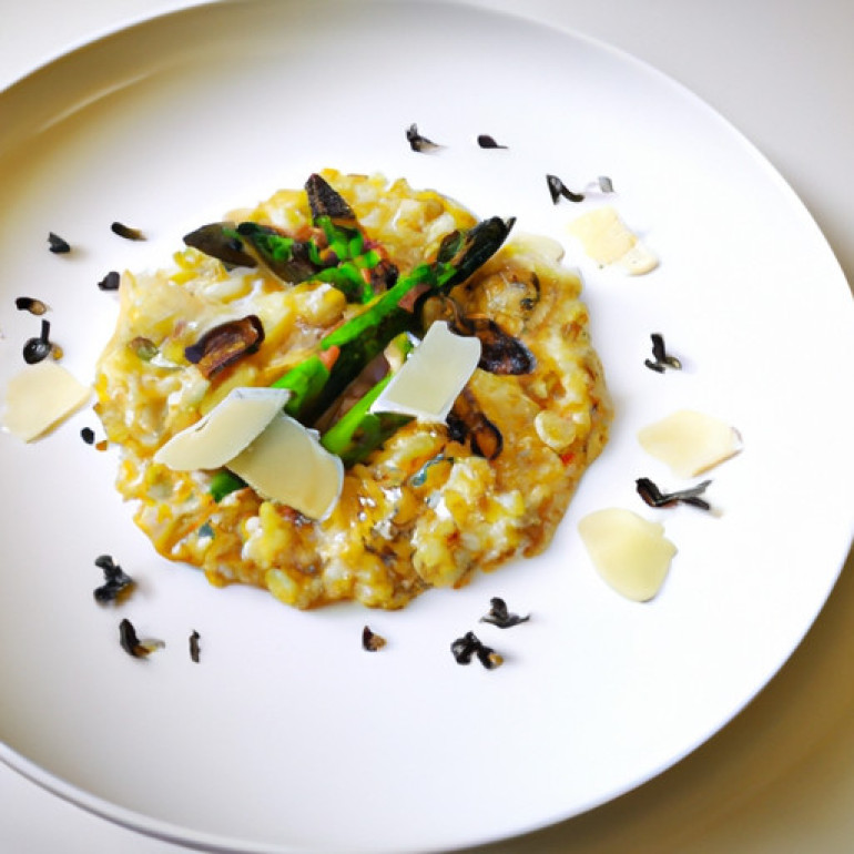Delightful Asparagus Truffle Risotto Recipe