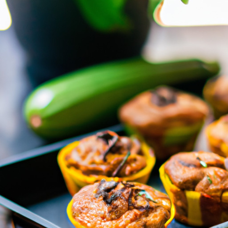 Irresistible Zucchini Chocolate Chip Muffins with a Citrus Twist