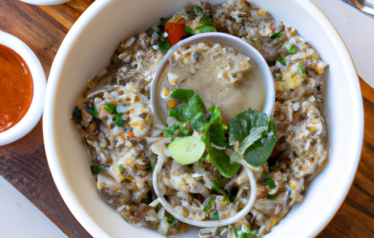 Savory Mexican Quinoa Bowl with Zesty Green Chile Sauce