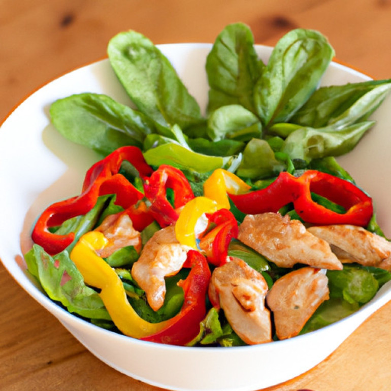 Savory Chicken Salad with Mini Bell Peppers: A Tasty Twist!