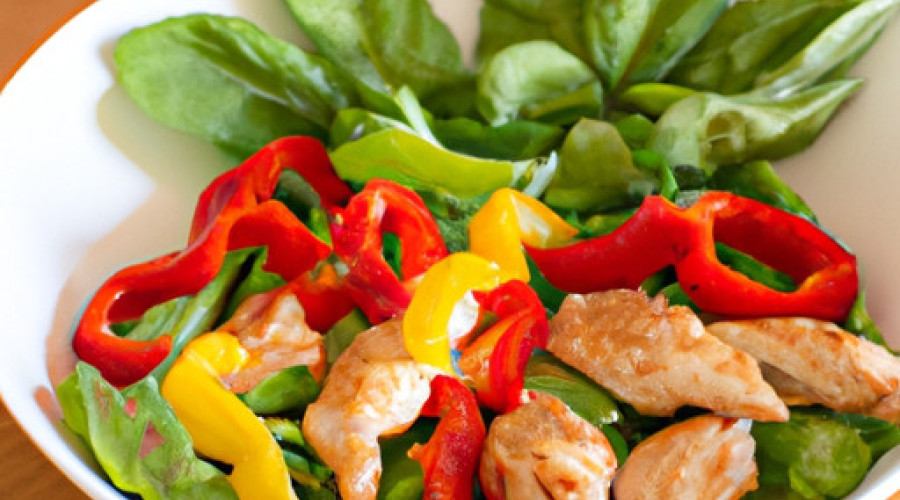 Savory Chicken Salad with Mini Bell Peppers: A Tasty Twist!