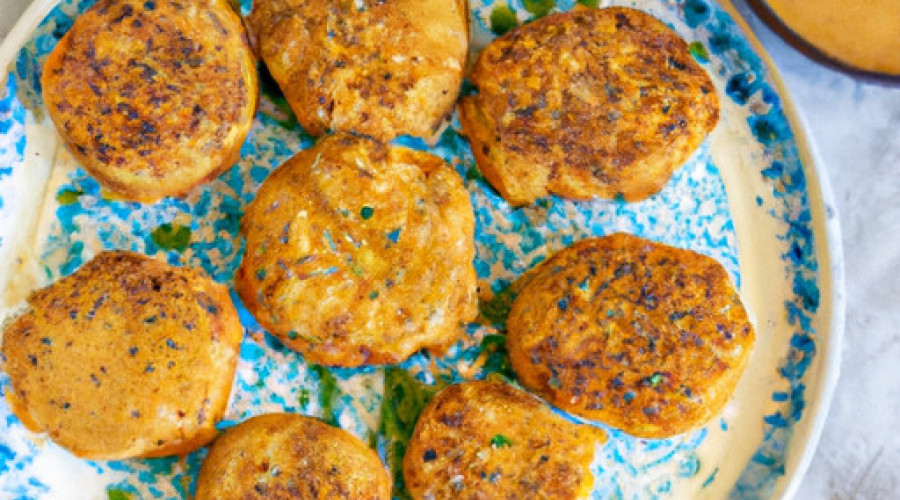 Savory Ranch Chicken Patties with Creamy Cheddar Drizzle