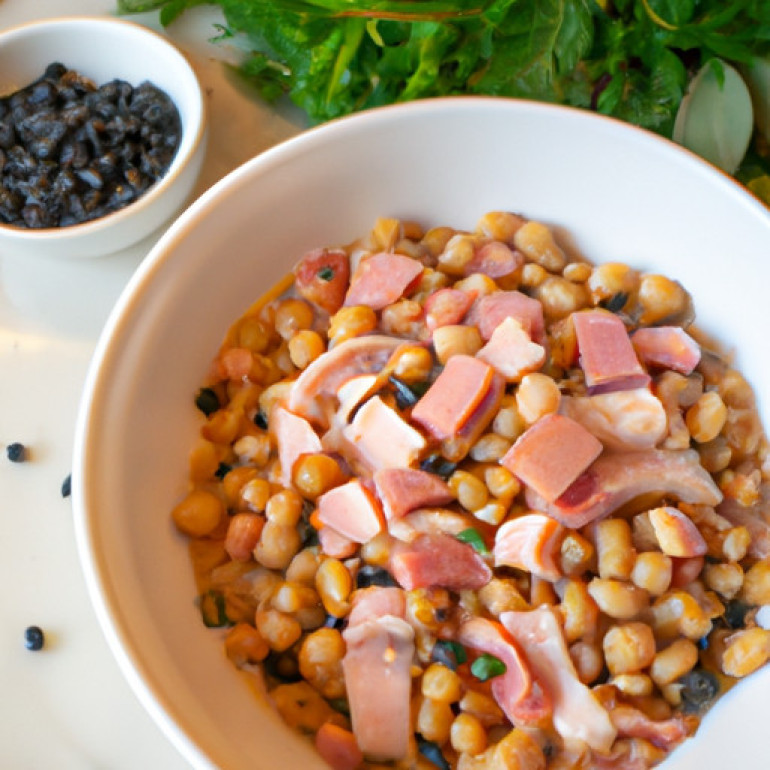 Savory Black-Eyed Peas with Ham in the Instant Pot