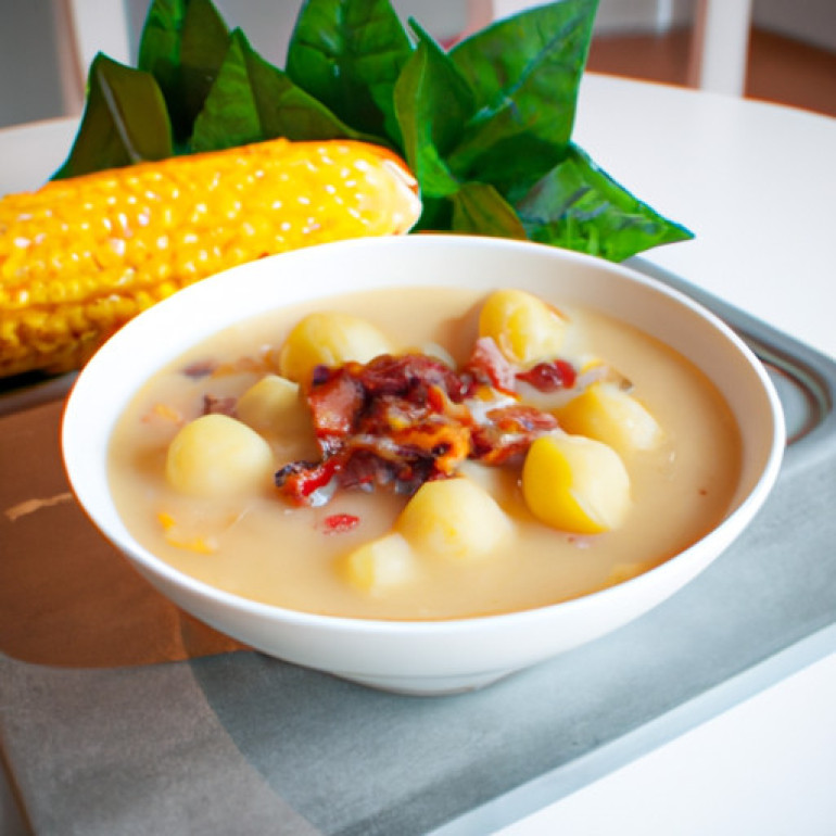 Savory Corn and Bacon Potato Chowder: Instant Pot Recipe