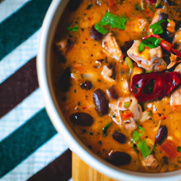 Delicious Spicy Chicken Chili for Game Day Excitement