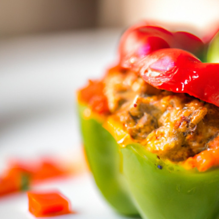 Savory Deconstructed Pepper Casserole: A Flavorful Twist