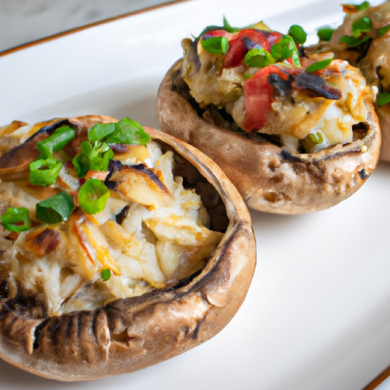 Savory Chicken Orzo Stuffed Portobellos: A Delicious Twist