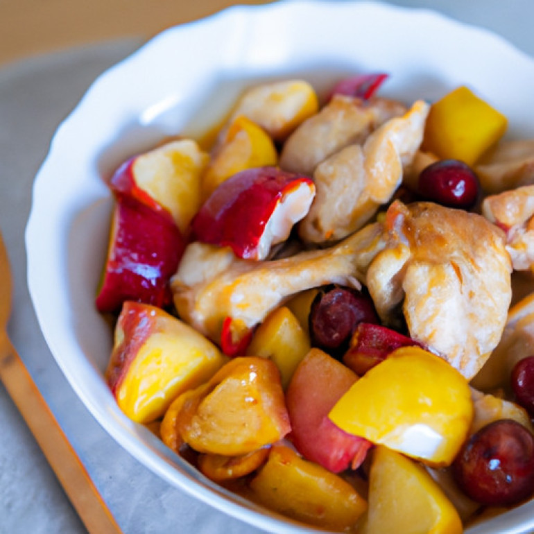 Apple-Infused Sauteed Chicken: A Delicious Twist