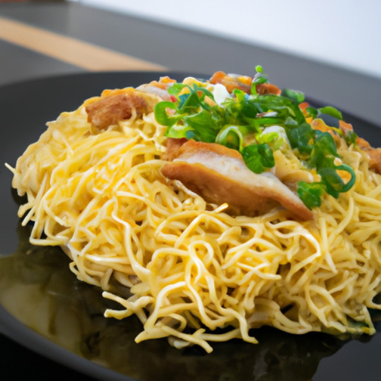Savory Singapore Chicken Noodles: A Flavorful Twist