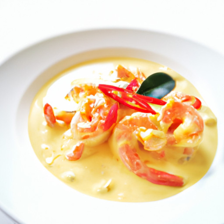Savor the Creamy Coconut Shrimp Curry Blend