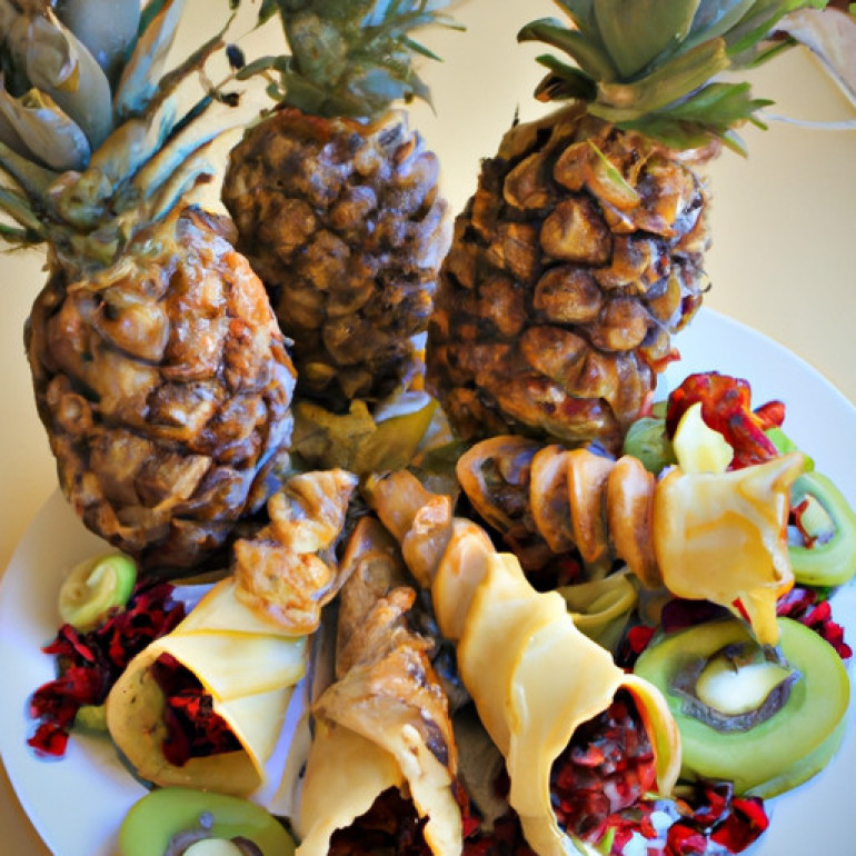 Delightful Sugar Cone Cornucopias Recipe