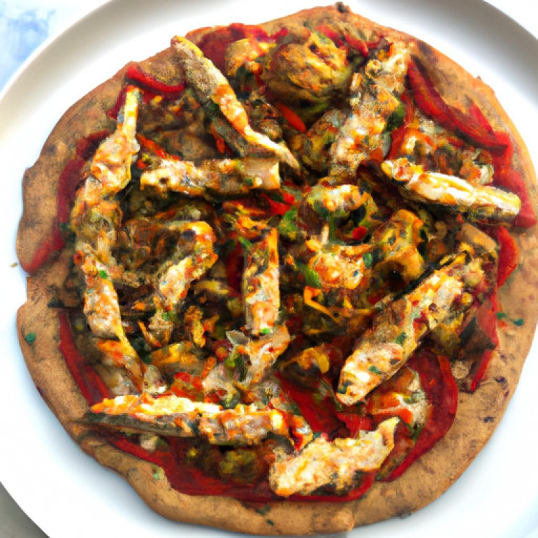 Ultimate Chicken Fajita Cauliflower Pizza Recipe