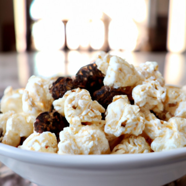 Savory Truffle-Infused Popcorn Delight
