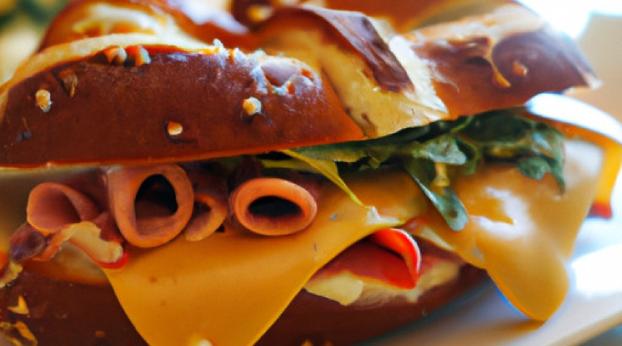 Savory Ham and Cheese Pretzel Panini Twist