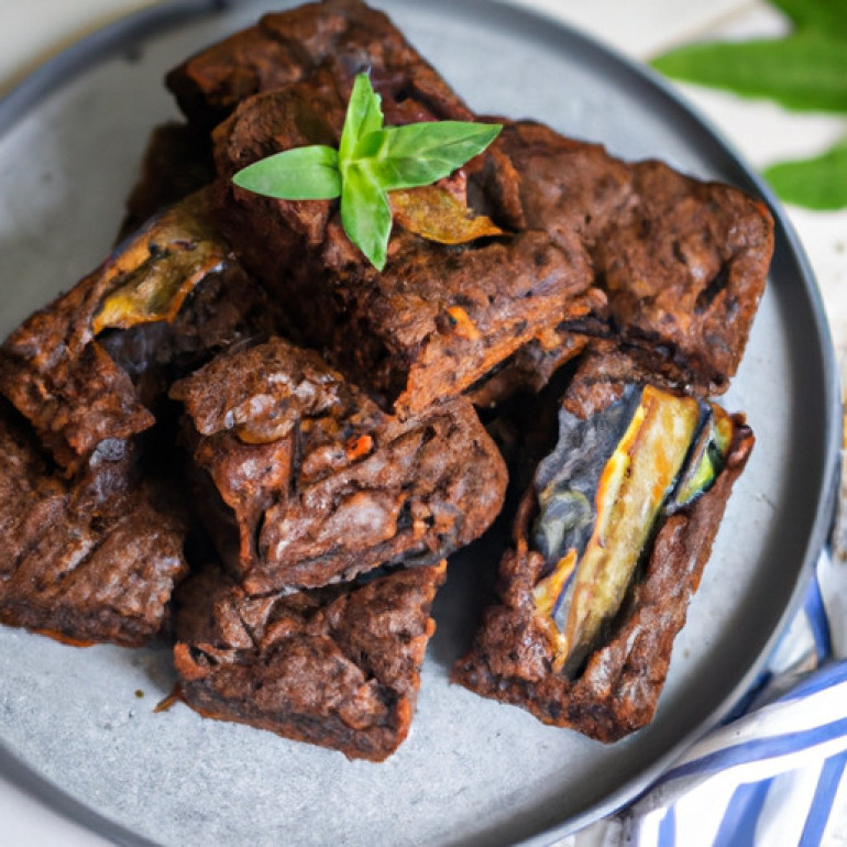 Succulent Vegan Zucchini Brownies: A Delectable Delight