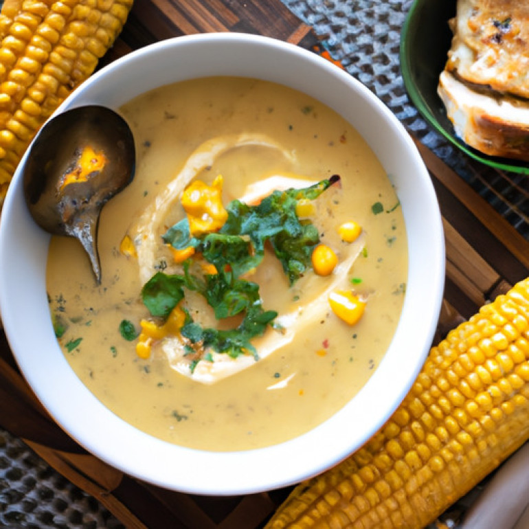 Zesty Vegan Corn Chowder: A Flavorful Twist