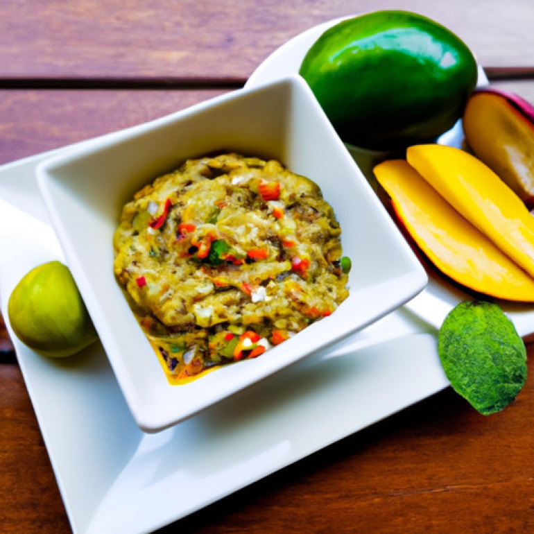 Zesty Tropical Guacamole Recipe