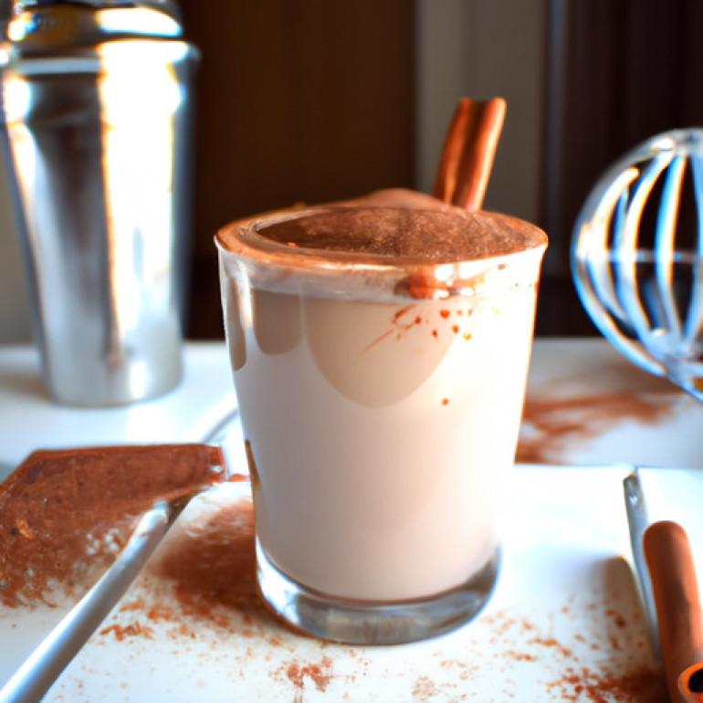 Decadent Cinnamon Chocolate Smoothie Delight