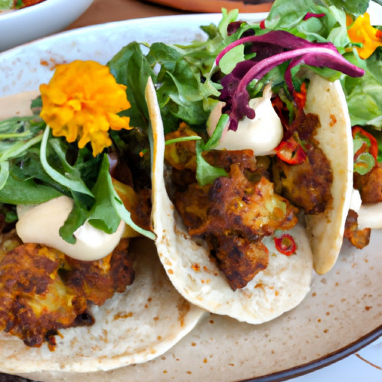 Crispy Cauliflower Taco Delight